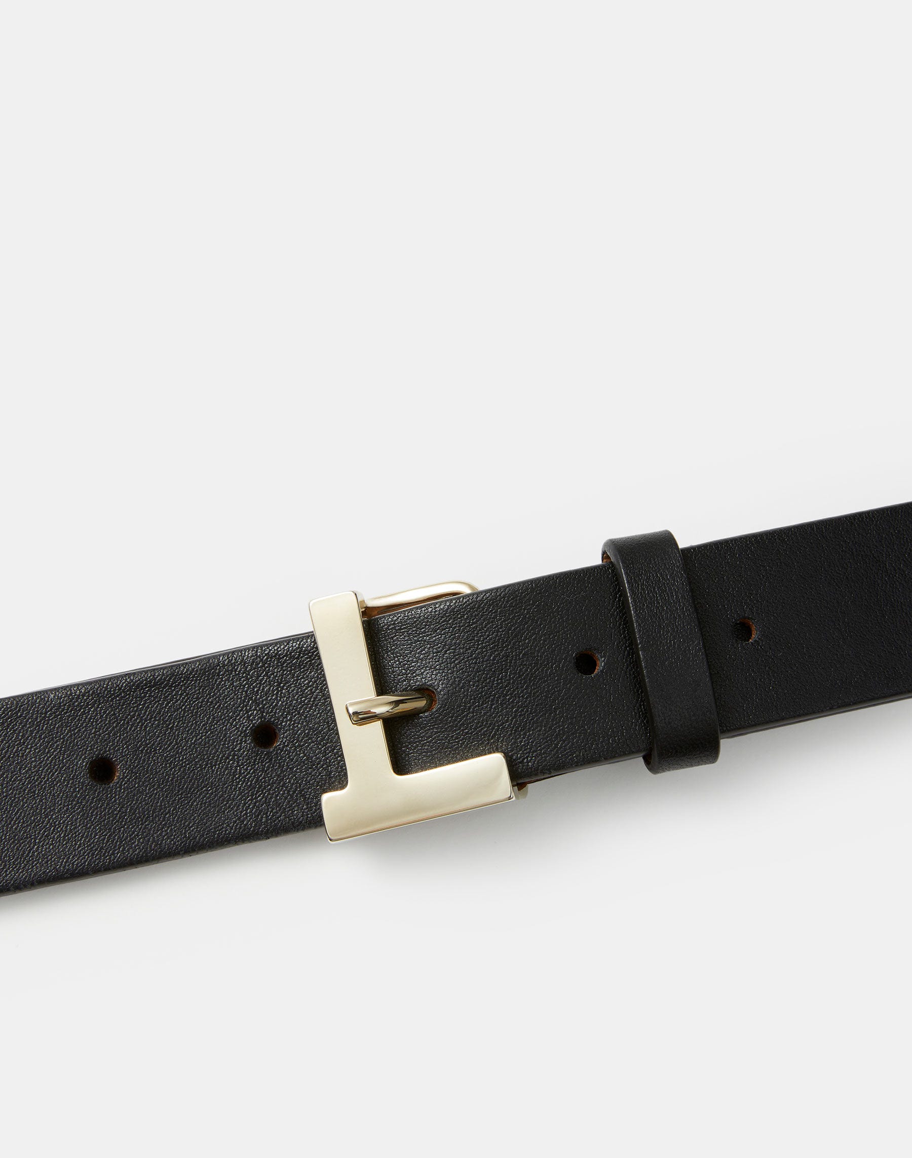 Nappa Leather L Beam Belt