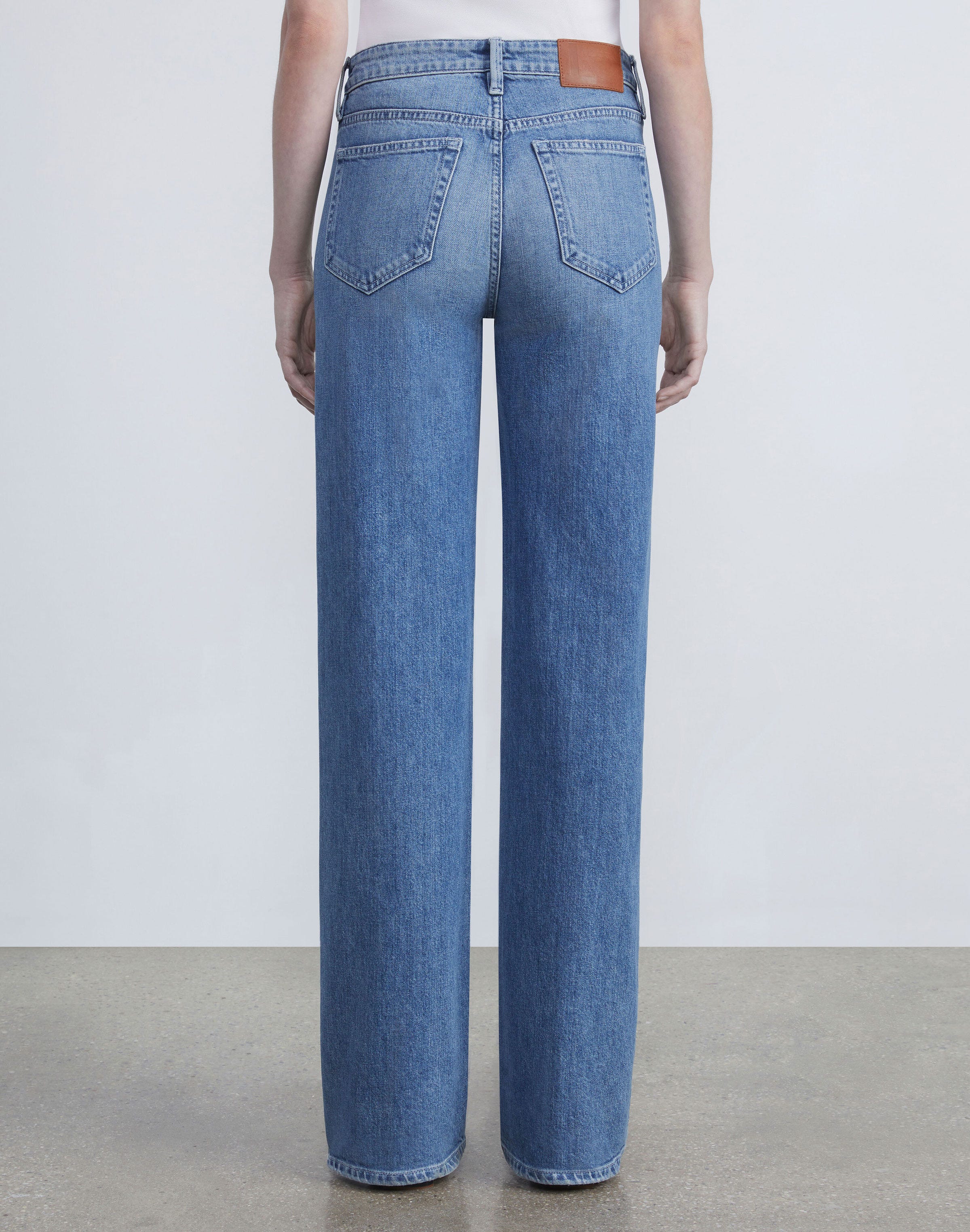 L148 Denim Wyckoff Wide-Leg Jean
