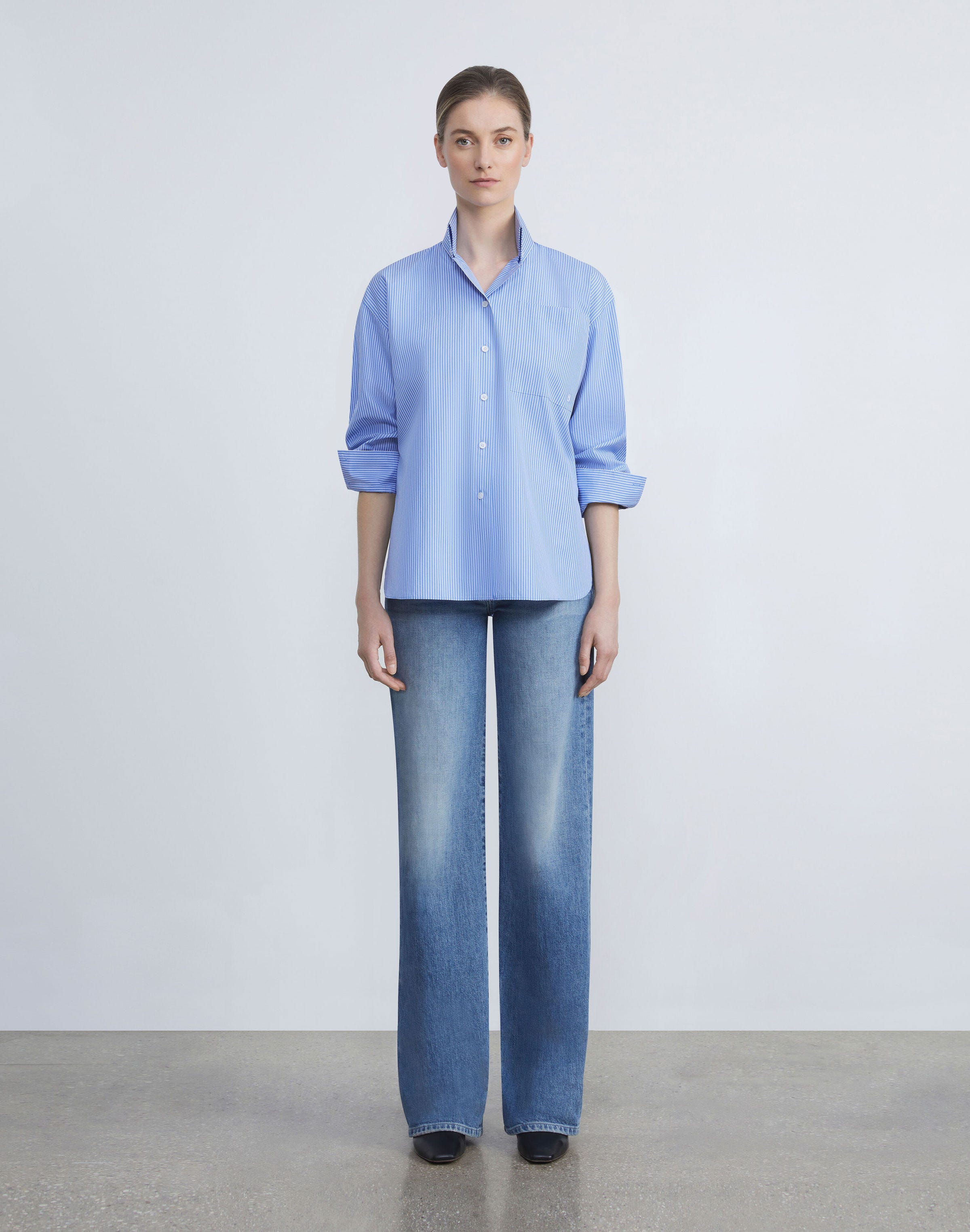 L148 Denim Wyckoff Wide-Leg Jean
