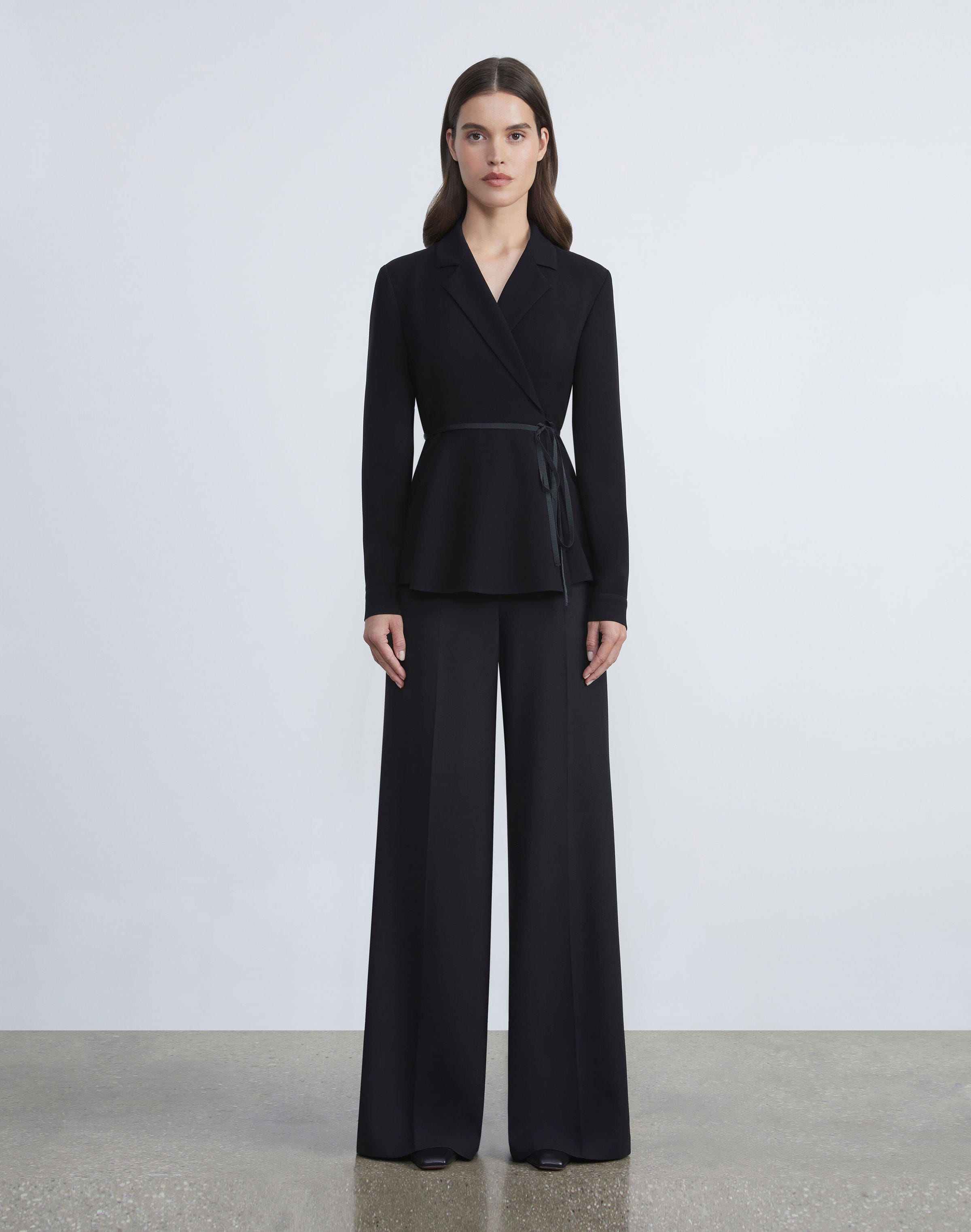 Plus-Size Responsible Wool Double Face Thames Pant