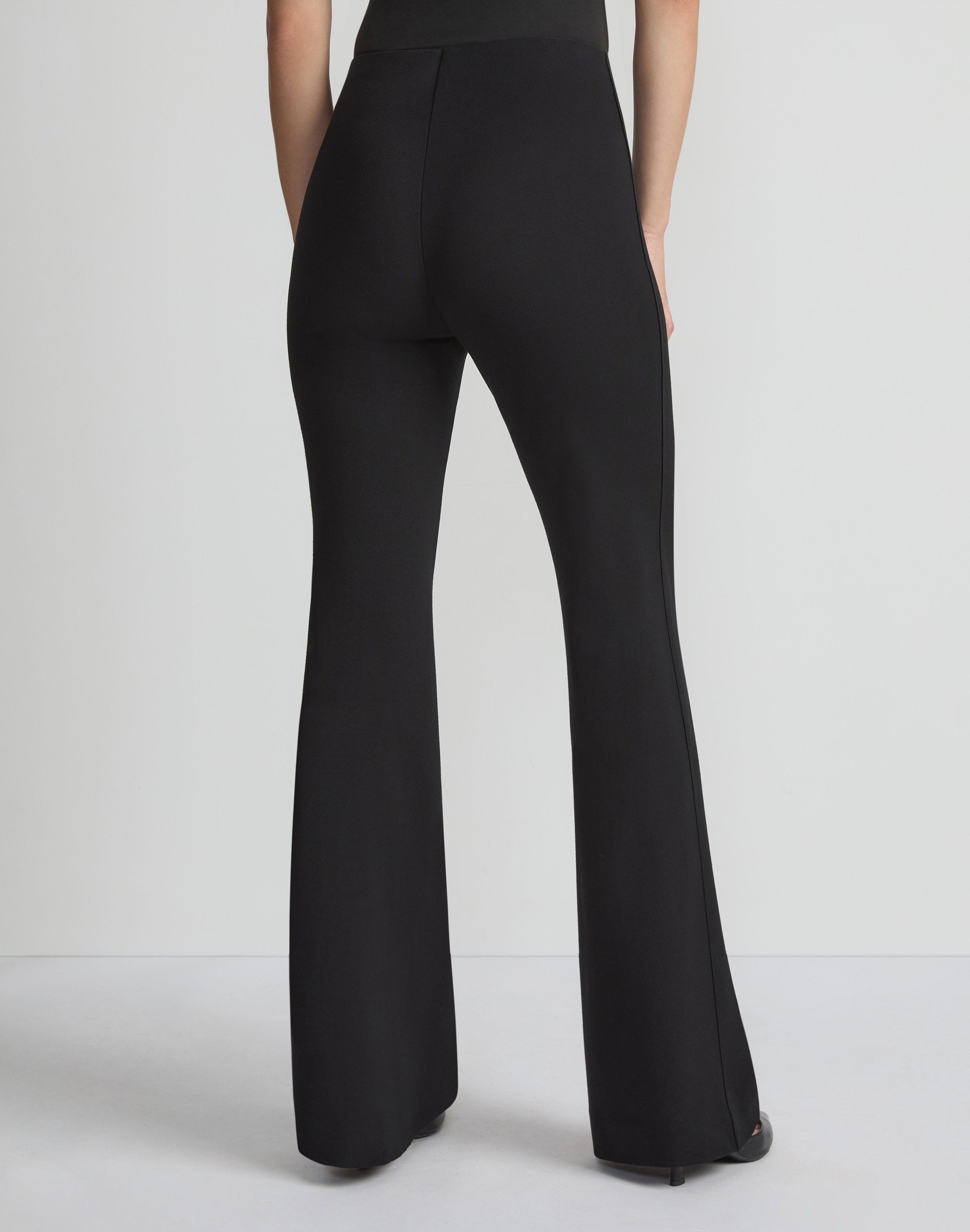 Plus-Size Regenerated Punto Milano Gates Flare Pant