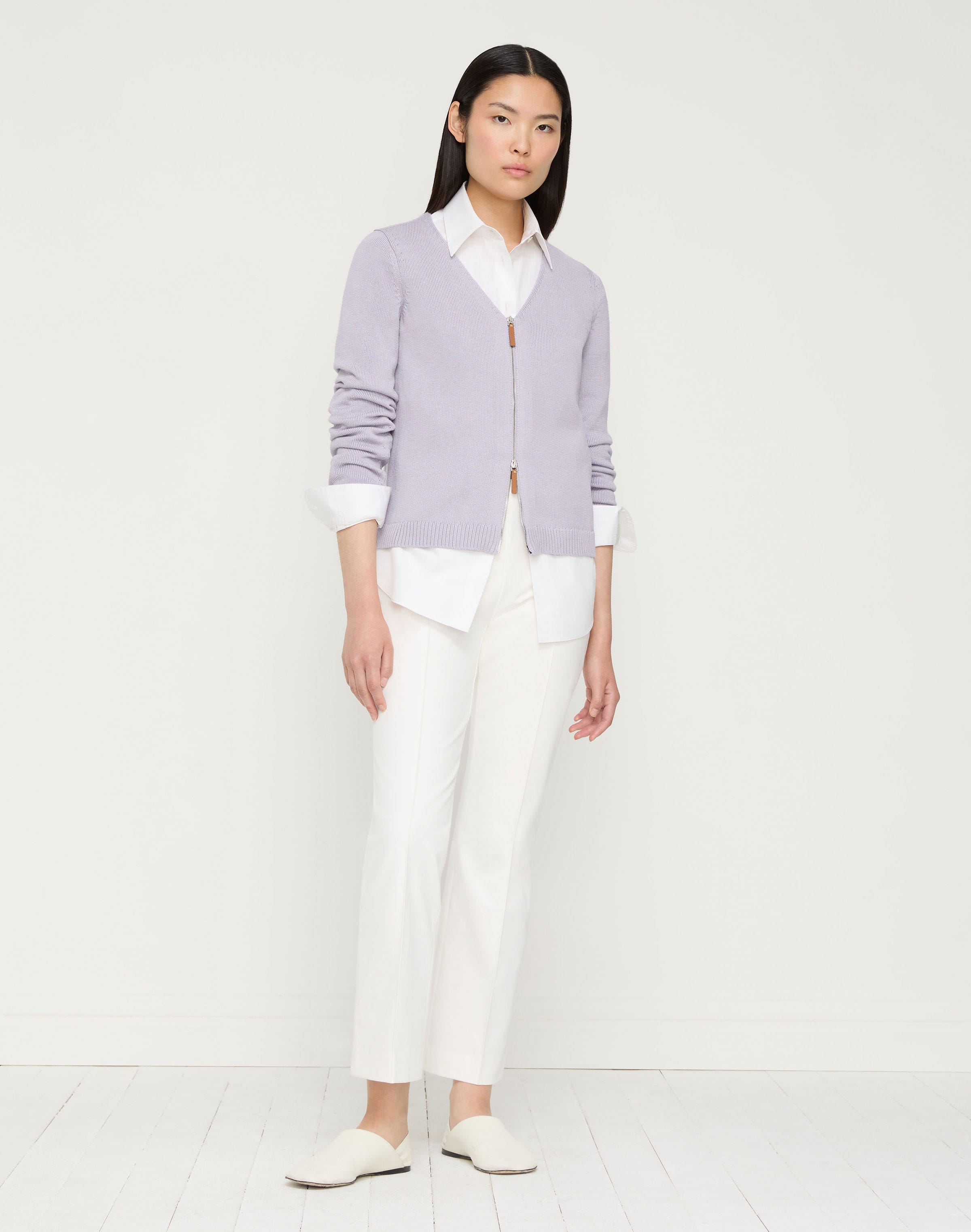 Petite Techno Stretch Twill Vesey Flare Ankle Pant