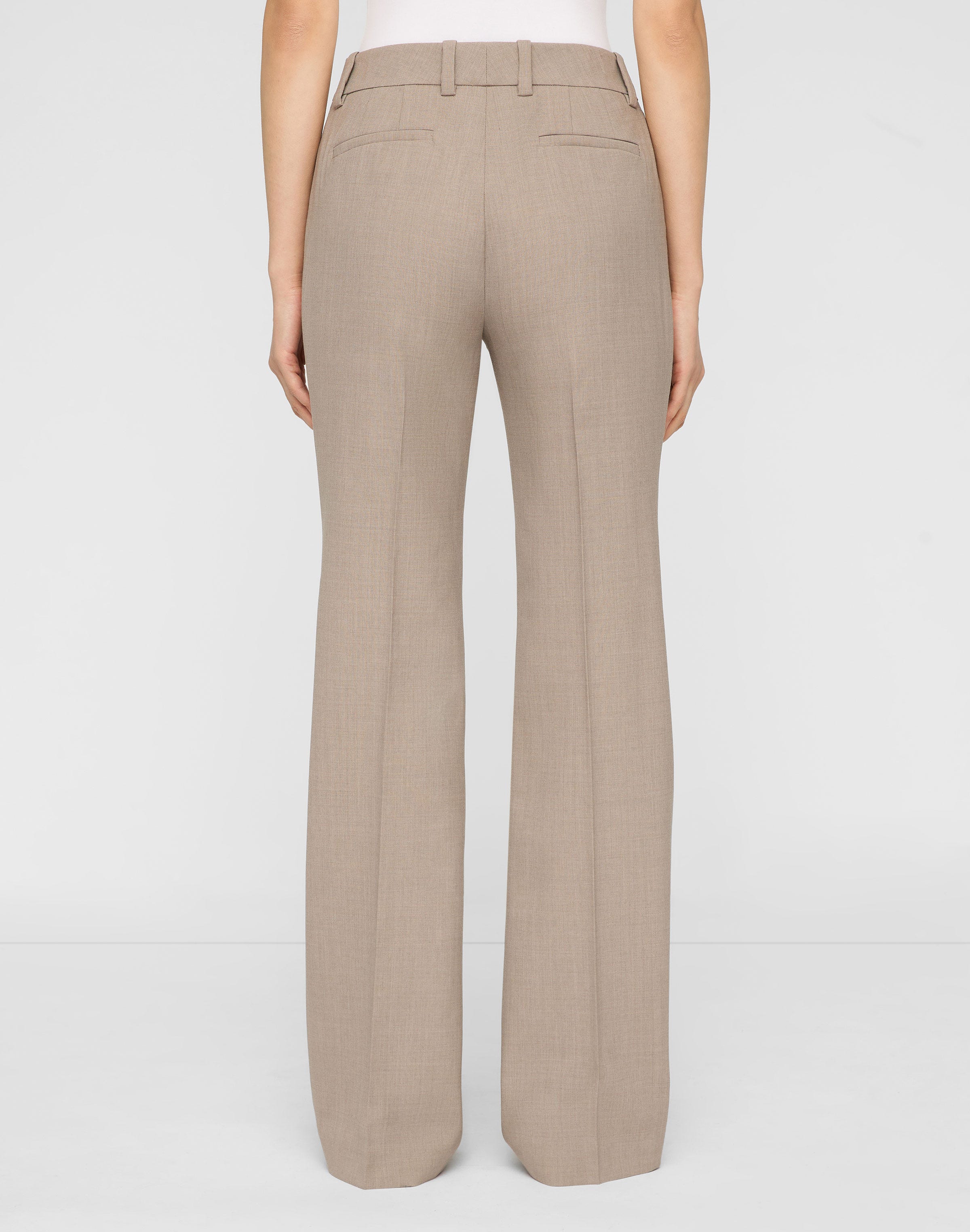 Plus-Size Responsible Stretch Wool Reade Straight Leg Pant