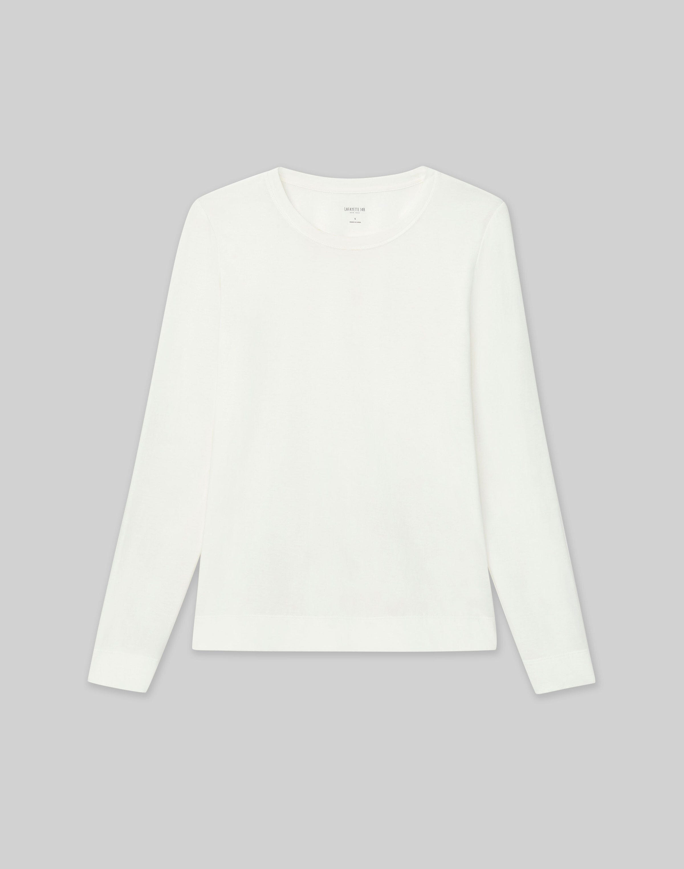 Cotton Jersey Modern Long Sleeve Tee