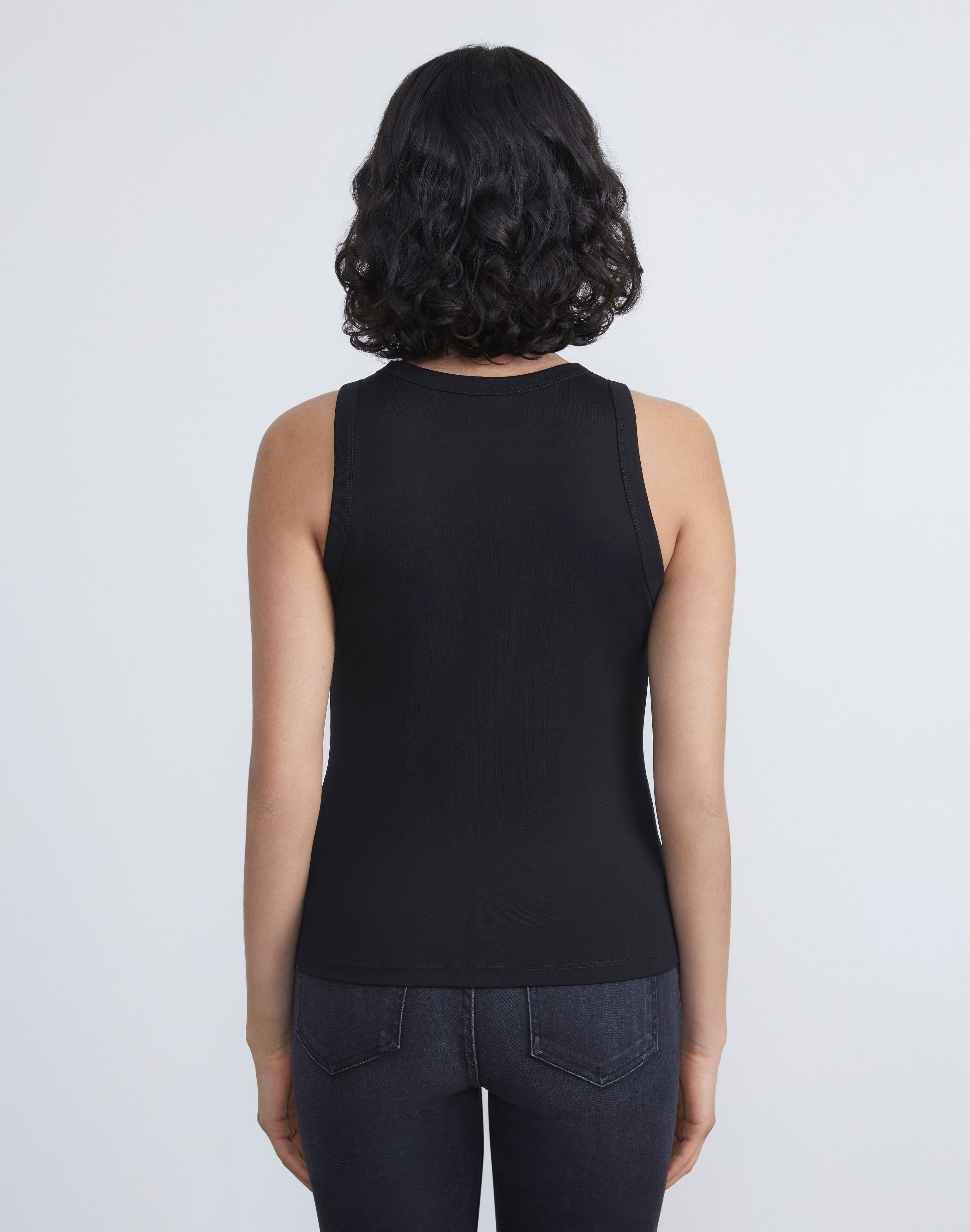Cotton Rib Racerback Tank