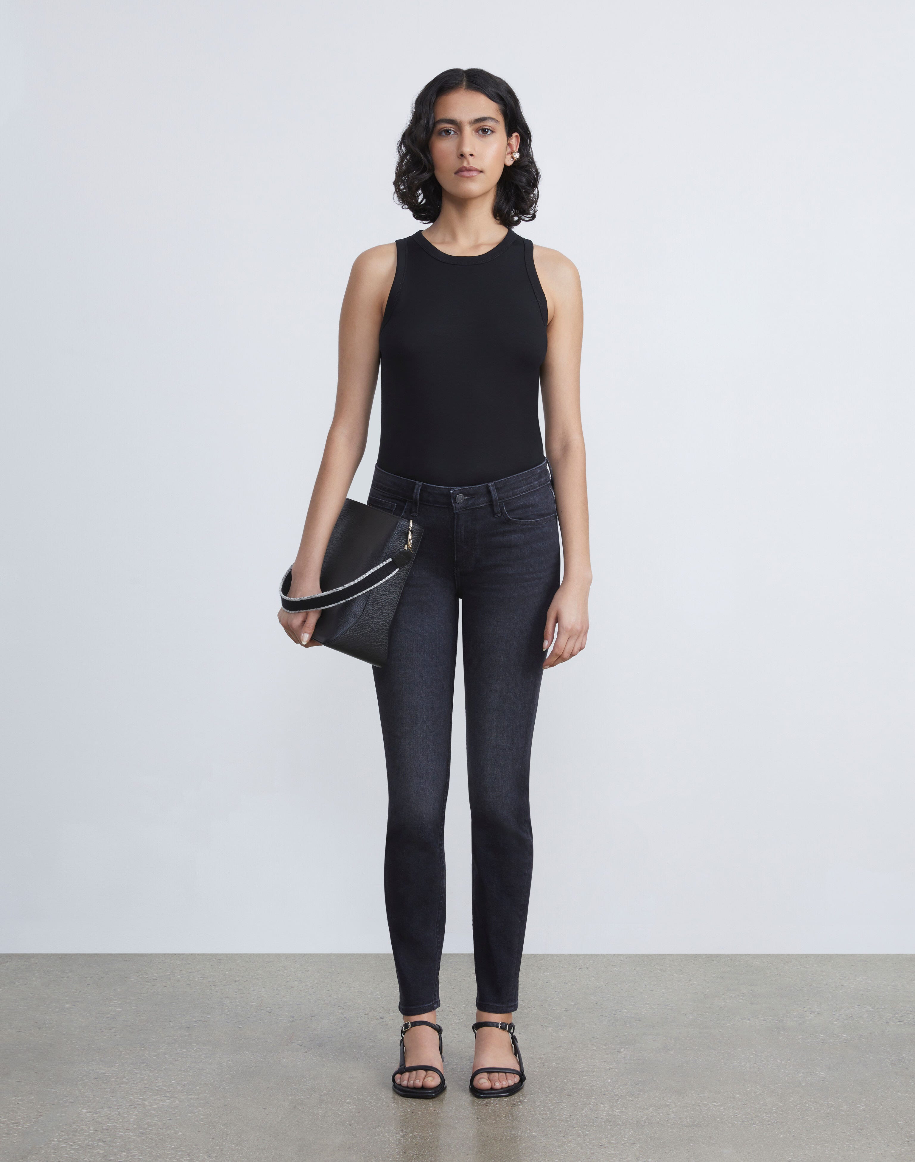 Cotton Rib Racerback Tank