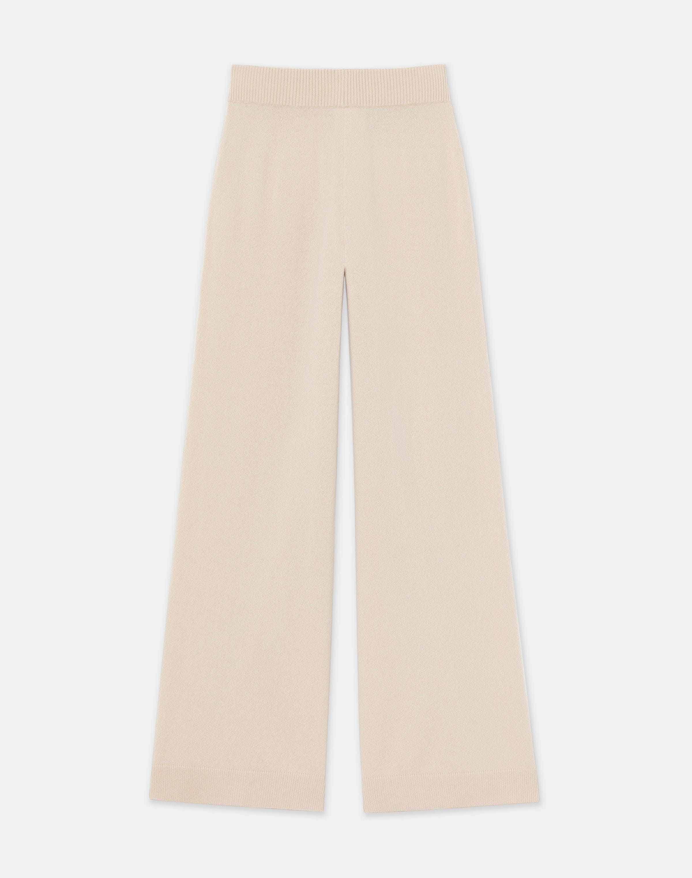 Plus-Size Responsible Wool-Cashmere Wide Leg Pant