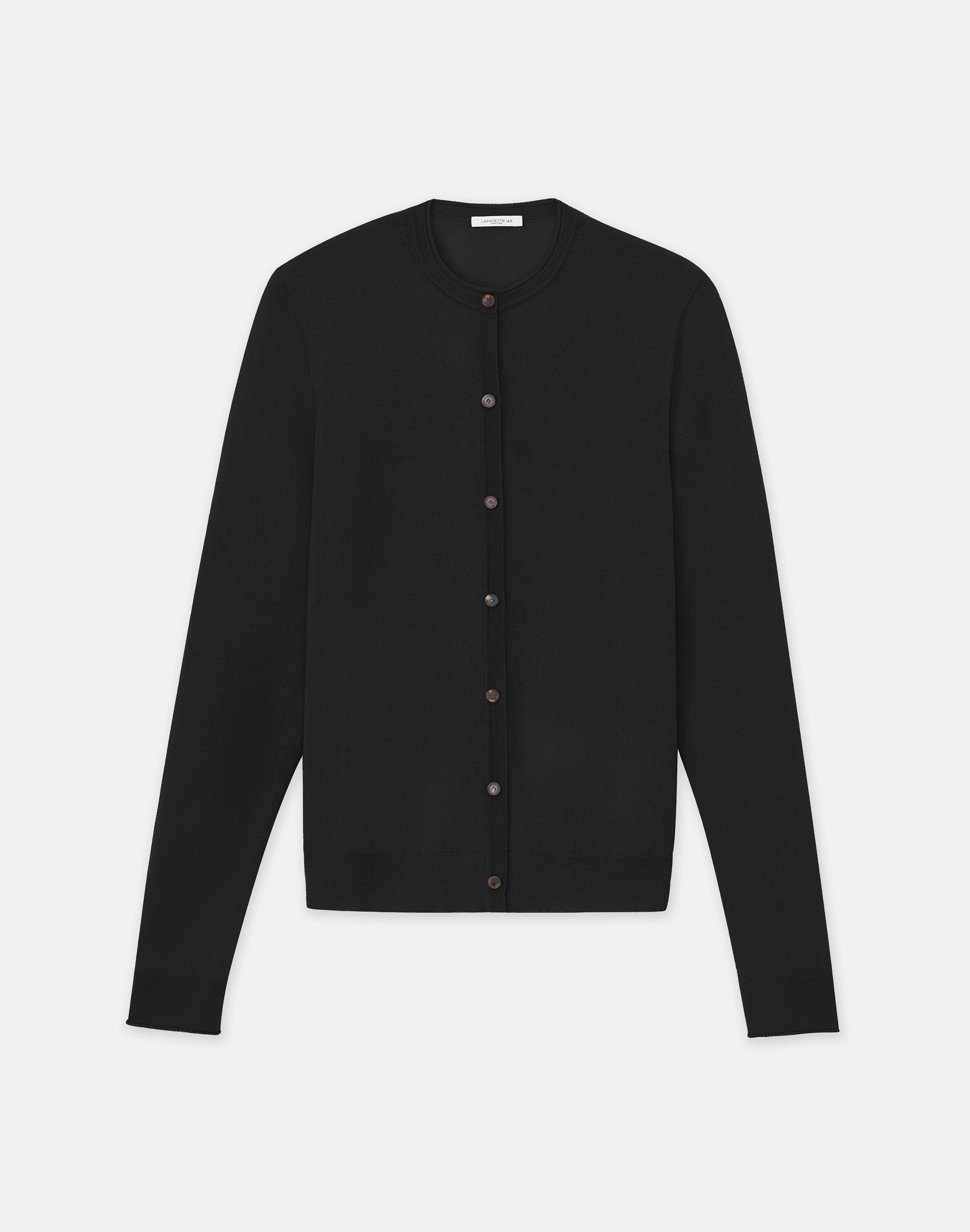 Petite Fine Gauge Cashmere Cardigan