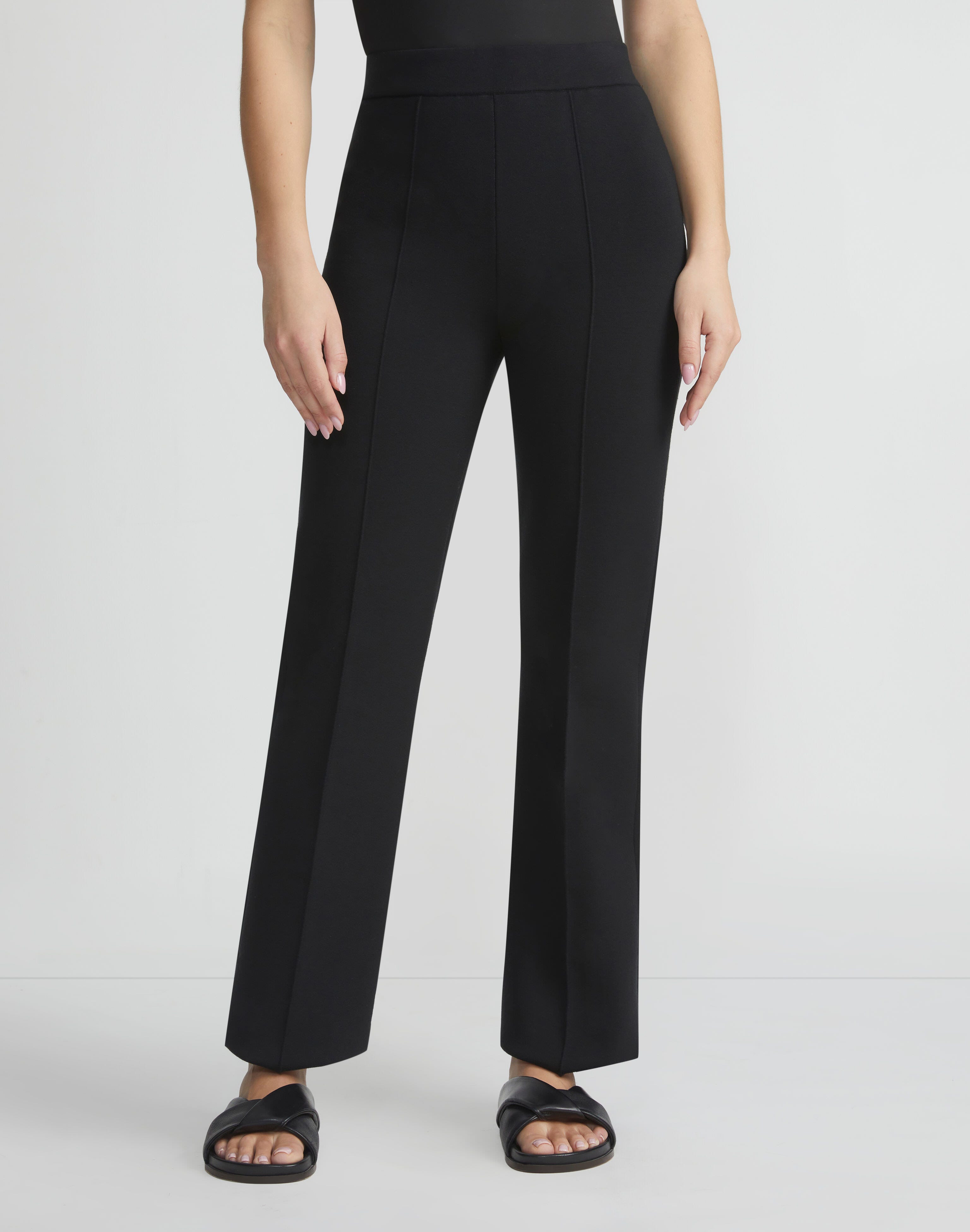 Plus-Size Responsible Matte Crepe Foley Flare Pant