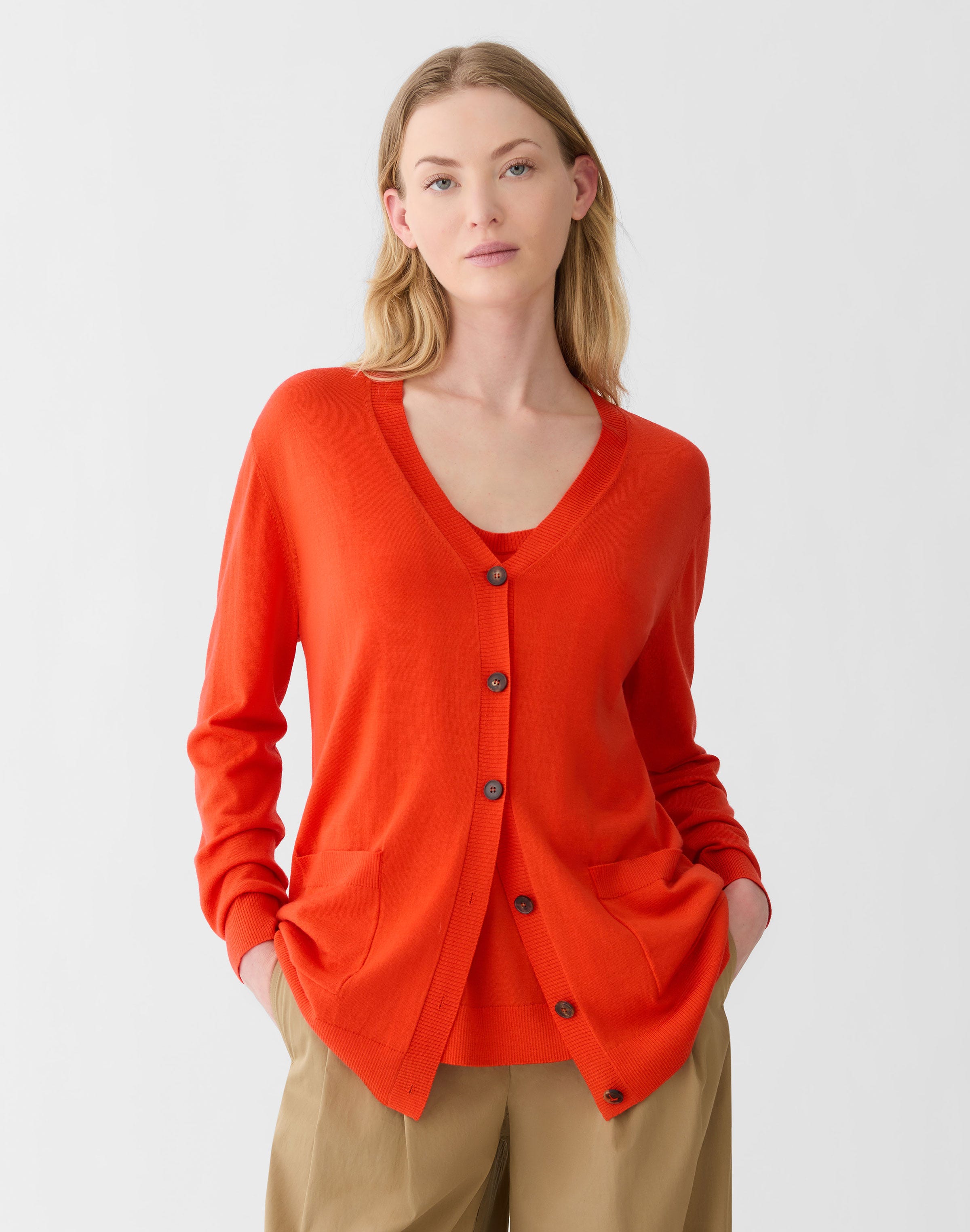 Superfine Merino Wool Cardigan